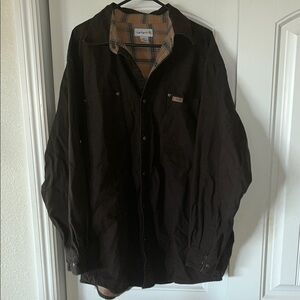 Carhartt Men's Brown lined Jacket